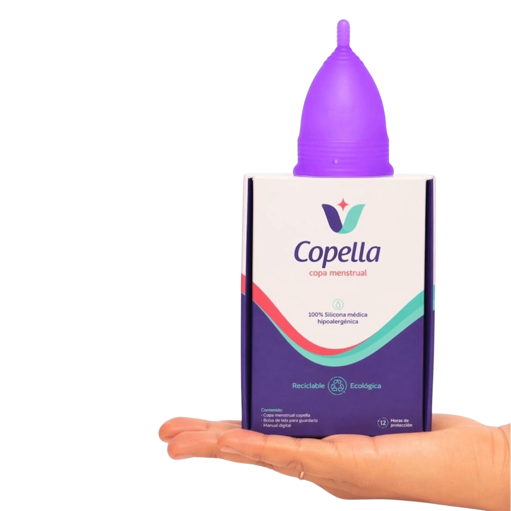 Copa Menstrual Copella | Talla S Lila - Hasta 12H de Libertad