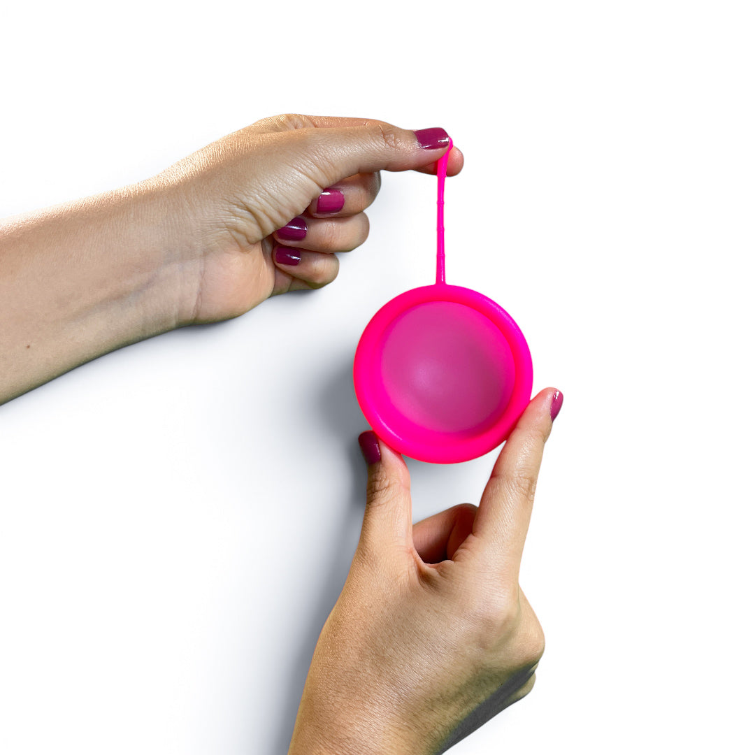 Disco Menstrual Copella | Talla S Fucsia -  Hasta 12H de Libertad